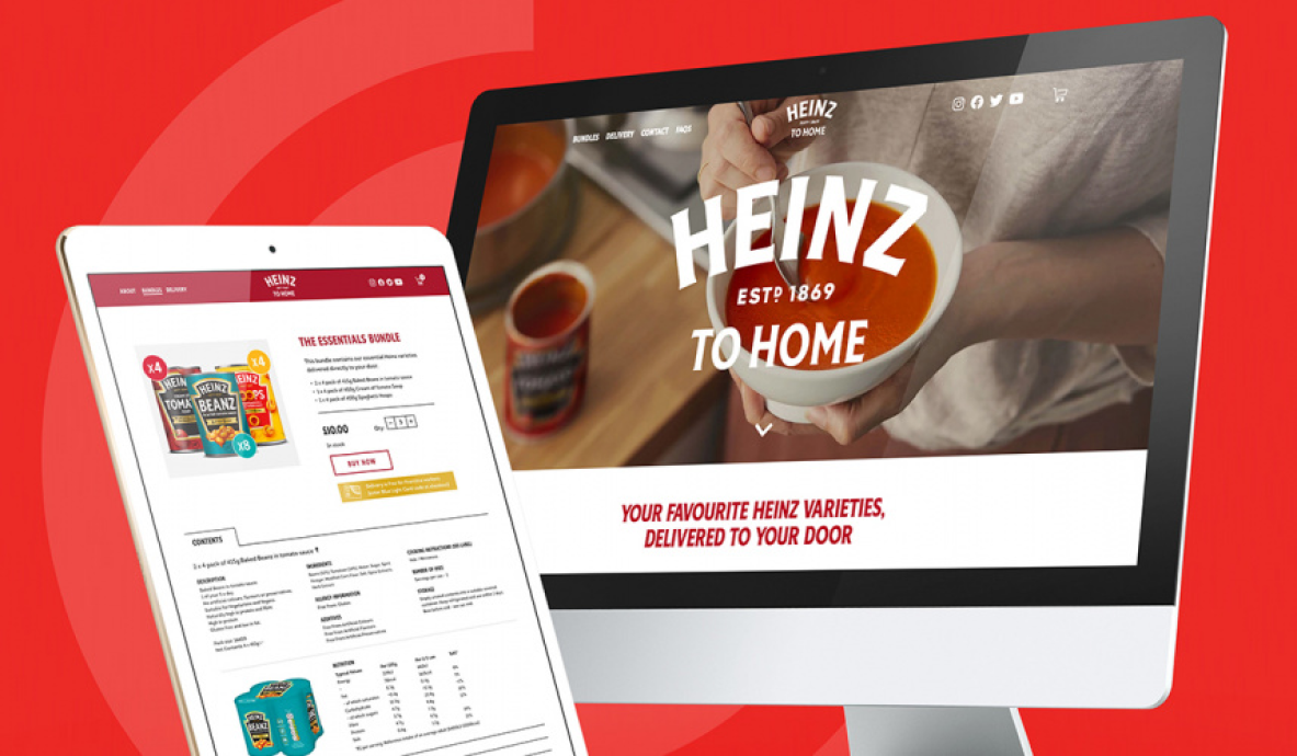 Heinz to Home Heinz’s firstever D2C venture launched in 3 weeks